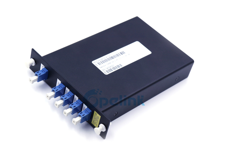 4CH LGX Metal Box Mux/Demux Optical CWDM, LC Adapter Plug-in