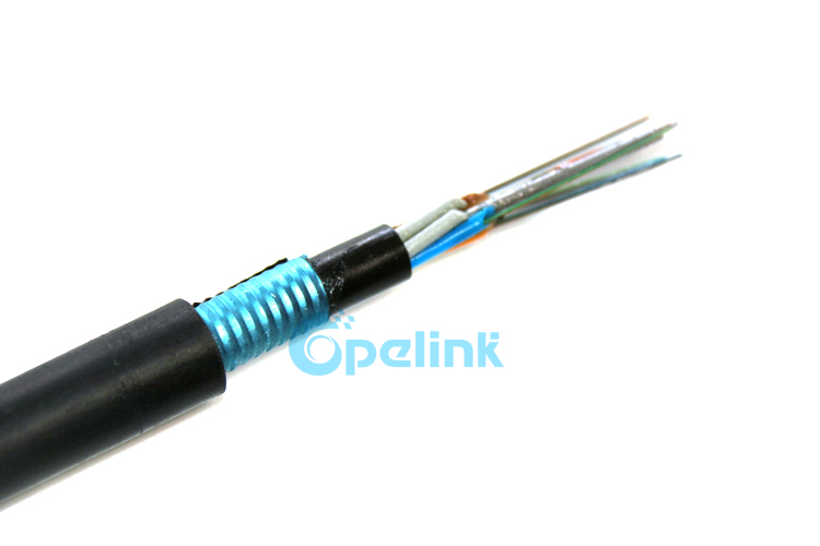 GYTY53 Outdoor Armored PE Loose Tube Fiber Optic Cable 