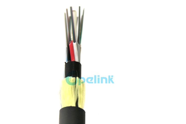 Outdoor ADSS All Dielectric Self-Supporting Fiber Optic Cable
