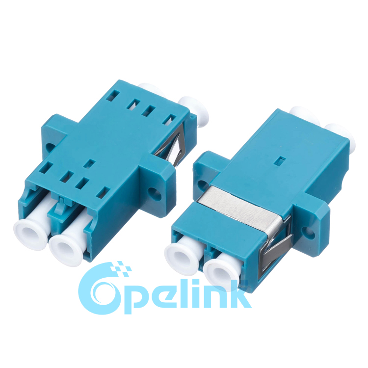 LC-LC Duplex Singlemode Fiber Optic Adapter, SC type blue color