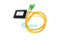 1X3 SC/APC Plastic ABS Box Optical Fiber PLC Splitter