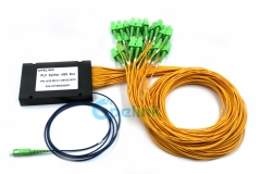 1X32 SC/APC Plastic ABS Box Fiber Optic PLC Splitter