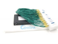 1X64 LC/PC Plastic Box Fiber Optic PLC Splitter