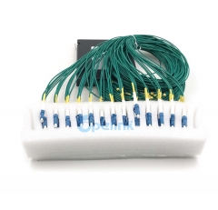 1X64 LC/PC Plastic Box Fiber Optic PLC Splitter