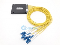 8CH Mux/Demux Optical CWDM Module , ABS Box , 2.0mm LC/UPC