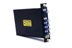 4CH LGX Metal Box Mux/Demux Optical CWDM, LC Adapter Plug-in CWDM Module