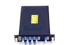 4CH LGX Metal Box Mux/Demux Optical CWDM, LC Adapter Plug-in CWDM Module