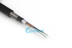 Outdoor Armored Optical Fiber Cable, Double Jacket Fiber Optic Cable GYTA53