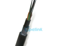 Optical Fiber Cable, Outdoor Armored PE Loose Tube Fiber Optic Cable GYTY53