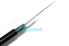 Outdoor Fiber Cable, Unitube Light-Armored Loose Tube Fiber Optic Cable GYXTW