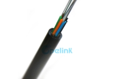 No-Armored Outdoor Fiber Cable, 2-144 Core No-Metallic Singlemode Fiber Optic Cable GYFTY