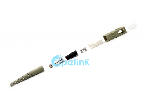 SC/PC Simplex Multimode Optical fiber connector SC Boot fiber Optic Connector