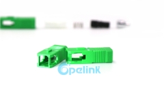 SC/APC Simplex Singlemode Optical fiber connector SC Boot fiber Optic Connector