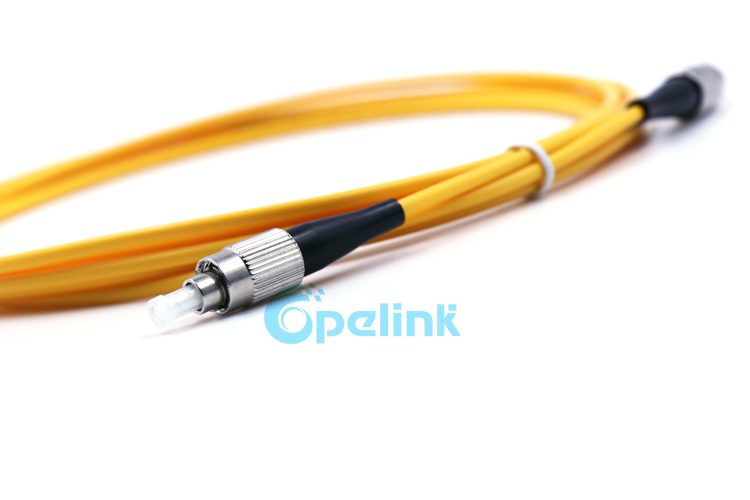 FC-FC Fiber Patch cord, 3.0mm SM Simplex, LSZH yellow color