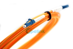 LC-LC fiber optic patchcord, 3.0mm SM Simplex 9/125 Fiber Optic Patch Cable