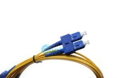 SC-SC Fiber Jumper, 2.0mm Duplex SM 9/125 Fiber Optic Patch Cable