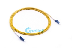 LC-LC Fiber Optic Patchcord, 2.0mm SM Simplex 9/125 Fiber Optic Patch Cable