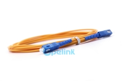SC-SC Fiber Jumper, 3.0mm SM Simplex 9/125 Fiber Optic Patch Cable