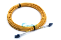 LC-LC Fiber Optic Patchcord, 2.0mm Duplex SM 9/125 Fiber Optic Patch Cable