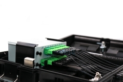 FTTH Fiber Optic Lgx Splitter Distribution Box, Termination Distribution Box, Waterproof Fiber Optic Cable Terminal Box, Outdoor Fiber Splitter Box