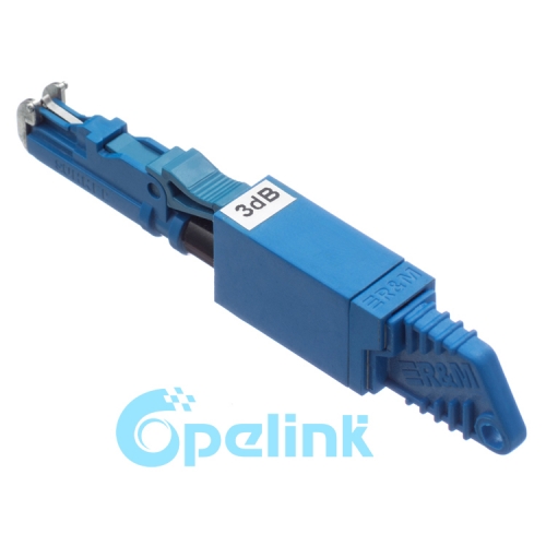 E2000-E2000 Plug-in Fixed Optical Attenuator, Connector type Fiber Optic Attenuator