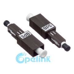 MU-MU Female to Male Fiber Optic Attenuator, Plug-in Fixed Optical Attenuator