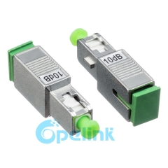 SC/APC-SC/APC Metal Connector type Fiber Optic Attenuator, Plug-in Fixed Optical Attenuator