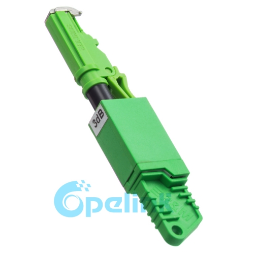 E2000/APC-E2000/APC Female to Male Fiber Optic Attenuator, Plug-in Fixed Optical Attenuator