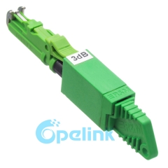 E2000/APC-E2000/APC Female to Male Fiber Optic Attenuator, Plug-in Fixed Optical Attenuator