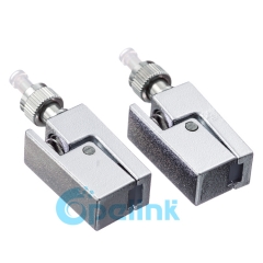 FC Fiber Optic connector Square Type Bare Fiber Adapter