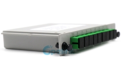 Fiber Splitter Cassette: 1X8 SC/APC Fiber Optic PLC Splitter