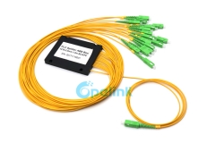 1X16 SC/APC Plastic ABS Box Fiber Optic PLC Splitter