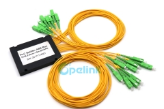 1X16 SC/APC Plastic ABS Box Fiber Optic PLC Splitter