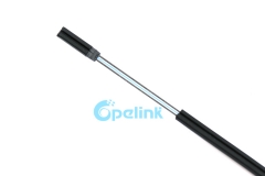 GJXFH FTTH Cable, Bow-Type Metal Strength Member Drop Optical Fiber Cable GJXH