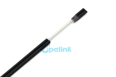 FTTH Drop Fiber Cable, Bow-Type FRP Strength Member Drop Optical Fiber Cable GJXFH/GJXH