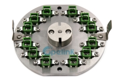 SC / APC Fiber optic Polishing Jig, Customized Fiber optic connector Polishing Fixture used in central polishing machine
