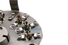 ST / PC Fiber optic Polishing Jig, Customized Fiber optic connector Polishing Fixture used in central polishing machine