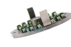 LC / APC Fiber optic Polishing Jig, Customized Fiber optic connector Polishing Fixture used in central polishing machine