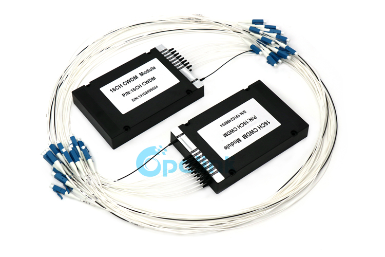 This is sold by opelink 16CH optical CWDM product, in ABS box package, with LC / PC SM pigtail