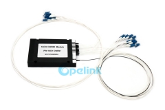 16CH Optical CWDM , 0.9mm LC/PC ABS Box Mux/Demux CWDM Module