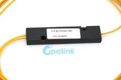 3 Port Filter Type WDM, 2.0mm LC/PC ABS BOX Optical Fwdm ,1550nm Wavelength