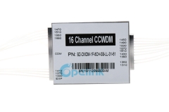 16CH Optical CCWDM Module, 0.9mm LC/PC Metal BOX CCWDM Mux / Demux Module With EXP Port