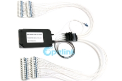 48CH 100G AAWG , Guassian AAWG , Flat-top Athermal AWG Module Standard Metal Box For DWDM Networks