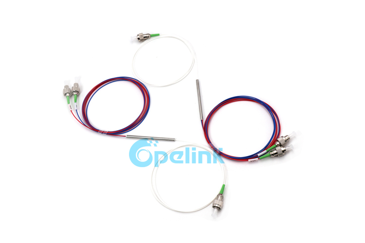 1x2 FC/APC Steel Tube FBT Optical Splitter, which is a very competitive product provided by opelink company