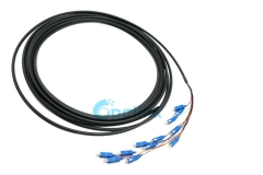 Distribution Fiber Pigtail, SC/PC Fanout Fiber Optic Pigtail, Singlemode