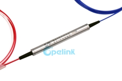 3 Ports Optical Circulator, Low PDL Fiber Optic Circulator with color fiber