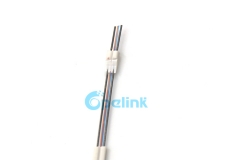 1-4cores G657A1 G657A2 GJXFH FTTH Fiber Cable, Bow-Type Stranded Steel Type Singlemode Drop Fiber Optic Cable GJXH