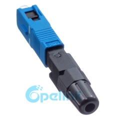 SC/PC Fiber Fast connector, Economical Field-installable Connector, Easy-to-operate FTTH Fast Assembly Connector
