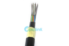 ADSS Aerial Fiber Optic cable, 2 to 288 fibers Outdoor Overhead Fiber Cable
