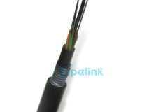 Up to 216 Cores Armored Optical Fiber Cable, GYTY53 Outdoor aerial/Pipeline/direct buried Fiber Optic Cable, With good mechanical properties and temperature characteristics